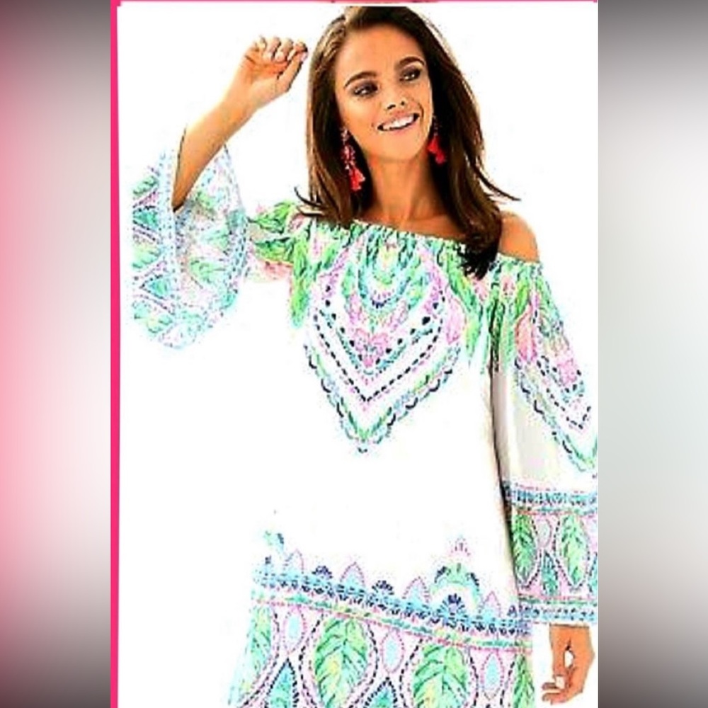 LILLY PULITZER Nevie off the shoulder dress